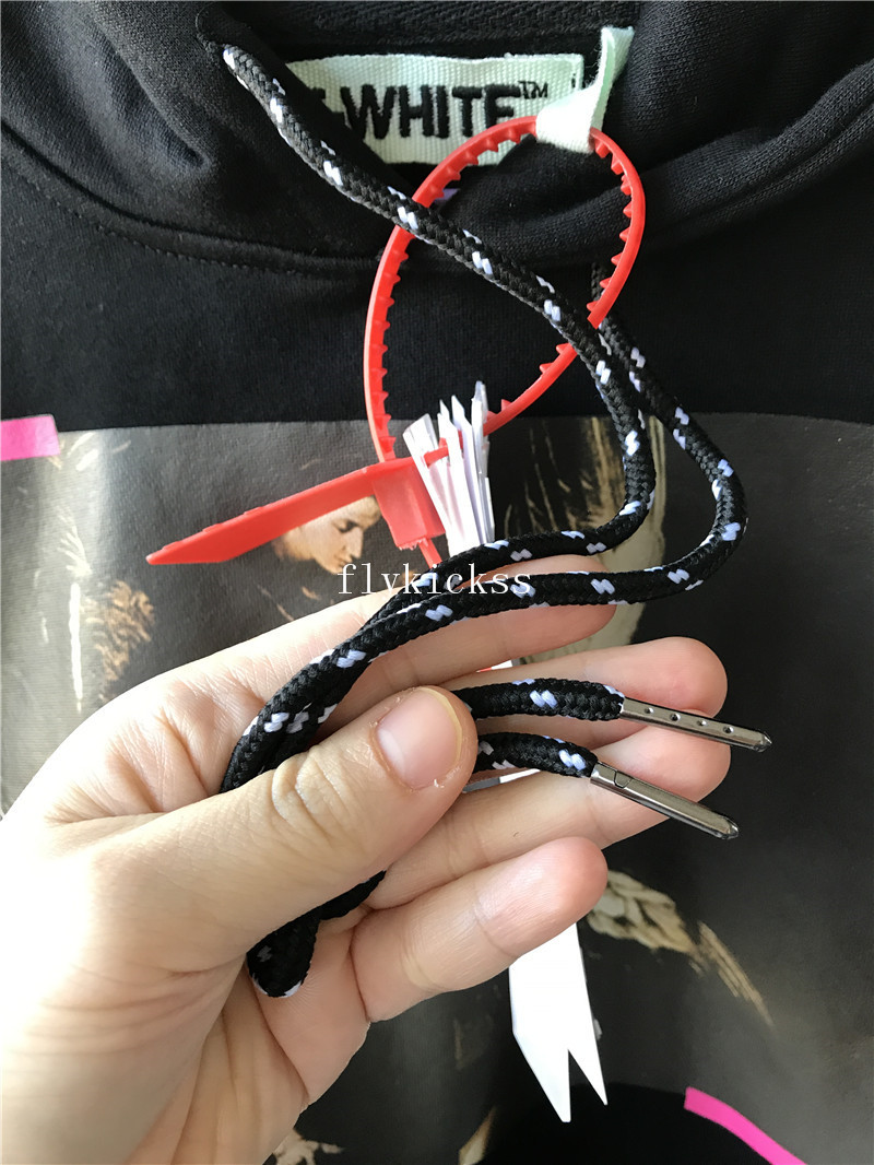 Off White OW Black Hoodie